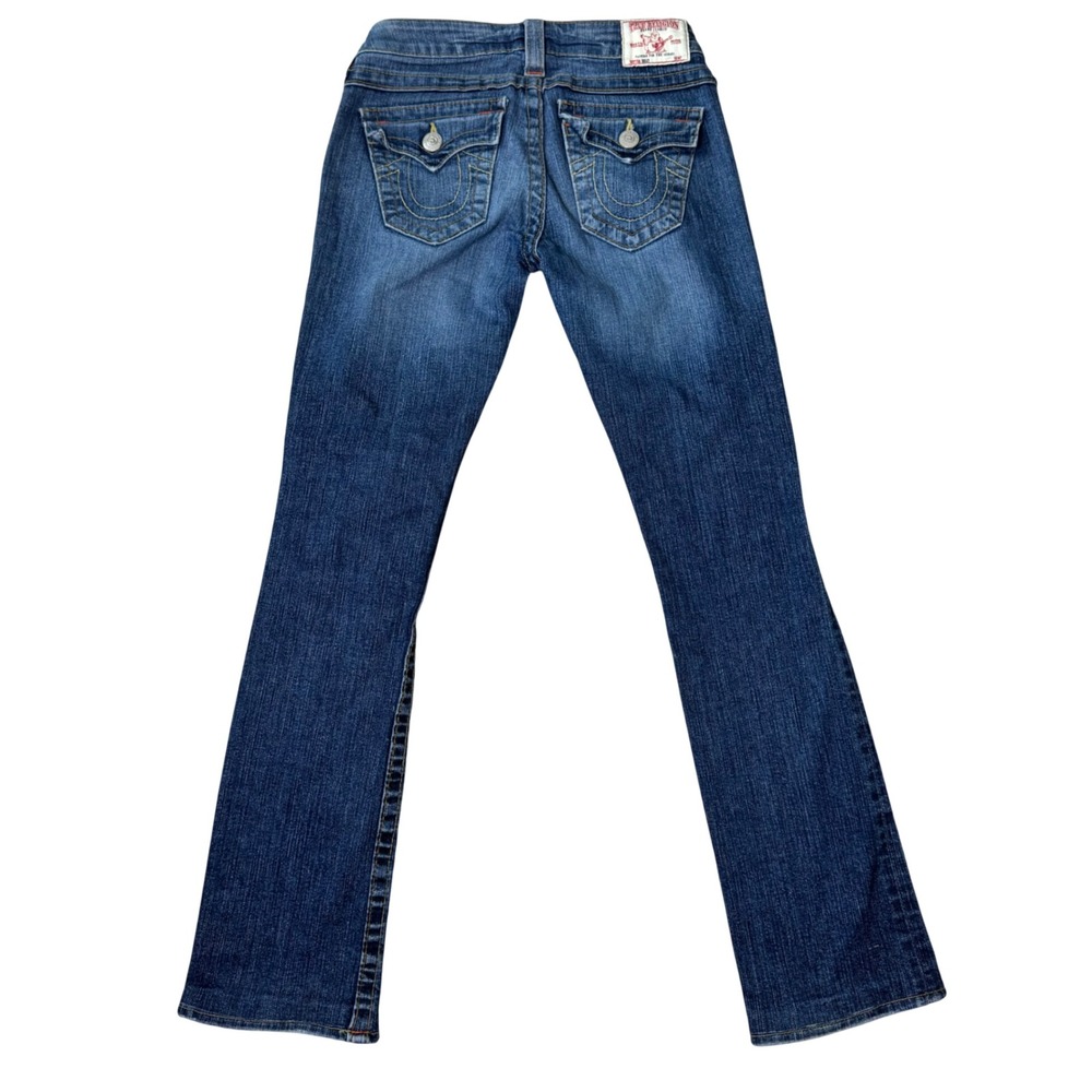 Vintage True Religion Billy Low Rise Bootcut Jeans Women's Size 26 Y2K - Picture 3 of 7